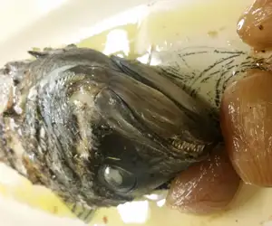 Grilled whole fish